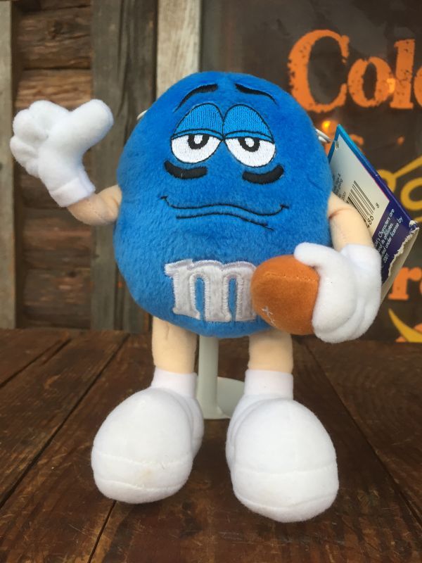 blue m&m plush