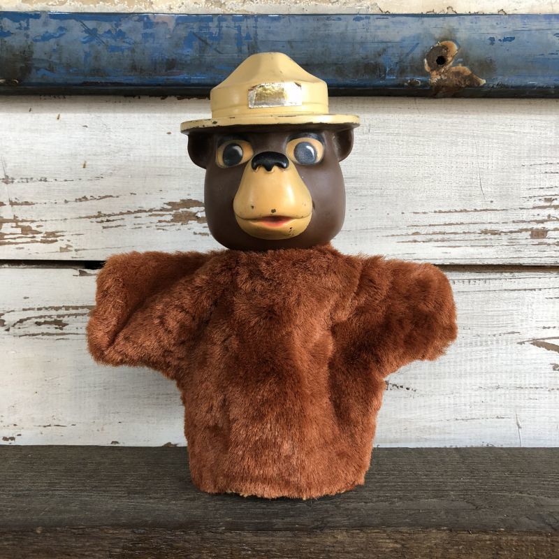 60s-vintage-smokey-the-bear-ideal-puppet-doll-j841-2000toys-antique