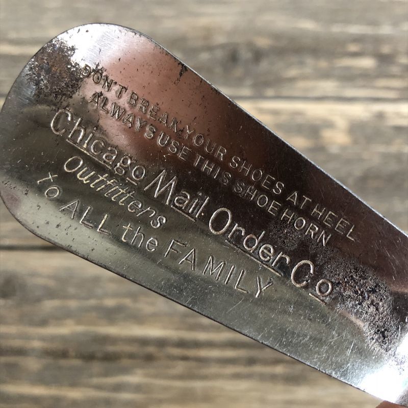 Vintage Advertising Shoe Horn Chicago Mail Order Co (T018) 2000toys