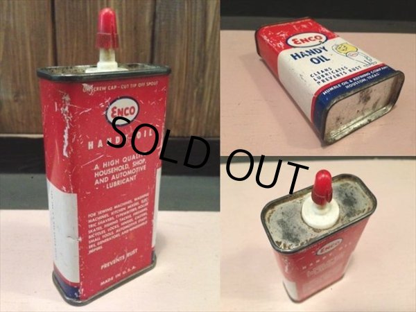 画像2: VINTAGE ESSO HANDY OIL CAN (NR-103) (2)