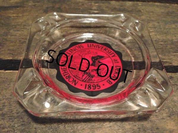 画像1: 1985 NORTHERN ILLINOIS UNIVERCITY/ College Ashtray (NR-211)  (1)