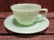 画像1: Fire King Jane Ray Cup & Saucer (NR-169) (1)