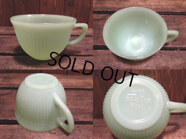 画像2: Fire King Jane Ray Cup & Saucer (NR-169) (2)