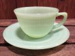 画像1: Fire King Jane Ray Cup & Saucer (NR-170) (1)