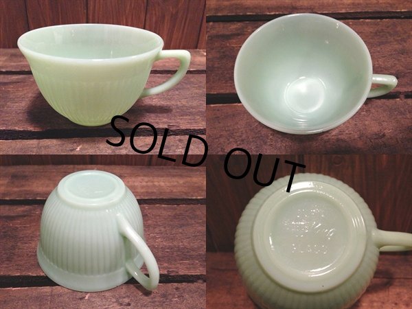 画像2: Fire King Jane Ray Cup & Saucer (NR-168) (2)