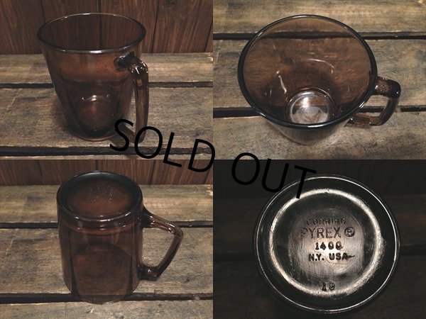 画像2: OLD PYREX Smoke Mug (NR-179) (2)