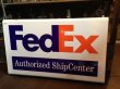 画像3: VINTAGE Fedex Lighted Sign (NR-173) (3)