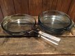 画像1: OLD PYREX Frame ware Handle Skillet Set (NR-183) (1)