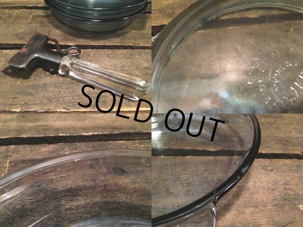 画像3: OLD PYREX Frame ware Handle Skillet Set (NR-183) (3)