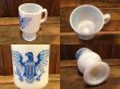 画像2: VINTAGE MILK GLASS Footed Mug (NR-186) (2)