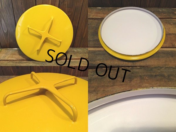 画像3: 60ｓ DANSK YELLOW ENAMELED STOCK POTS (NR-250) (3)