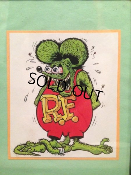 画像2: Rat Fink Poster w/Frame (NR-252) (2)