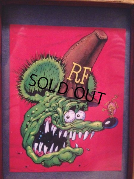 画像2: Rat Fink Poster w/Frame (NR-254) (2)