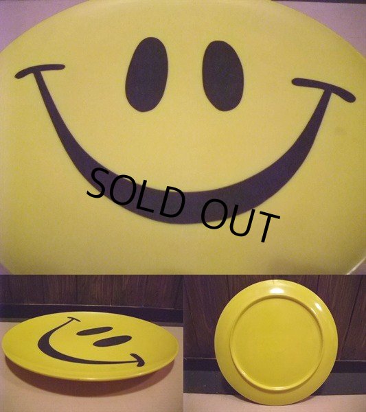 画像2: SMILE HAPPY FACE / PLASTIC PLATE (AC-341） (2)