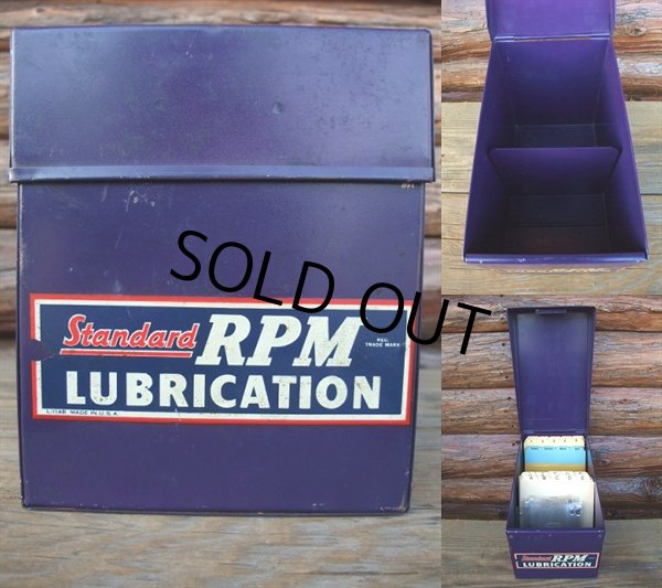 画像2: vintage METAL BOX / RPM (AC-344) (2)