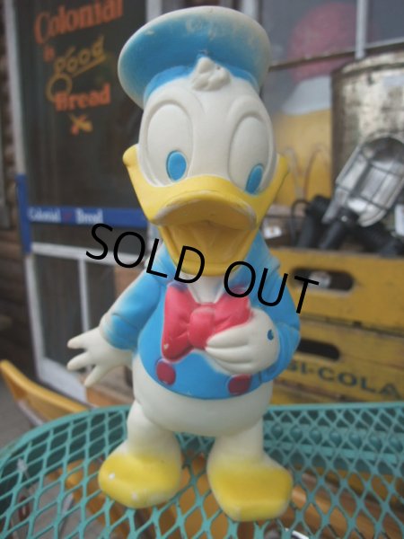 画像1: Vintage Disney DONALD DUCK RUBBER DOLL (AC-354) (1)