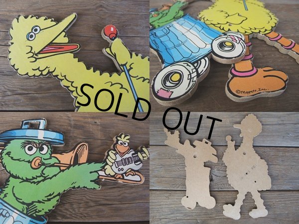 画像2: VINTAGE SESAME STREET / WALL DECO  2pc SET (AC367)  (2)