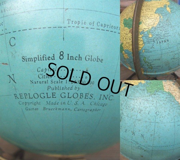 画像3: REPLOGLE / 8INCH GLOBE (AC-371)  (3)