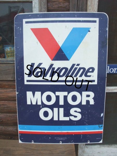 画像1: Vintage Valvoline Sign (AC-411) (1)