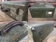 画像2: Vintage Wood Military Army Trunk (AC-373)  (2)