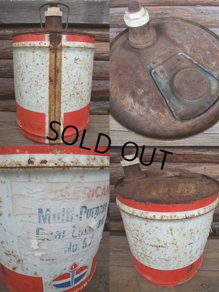 画像2: Vintage AMERICAN 5GL Motor Gas/Oil (AC-447)  (2)