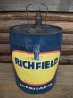 画像1: Vintage RICHFIELD 5GL Motor Gas/Oil (AC-448)  (1)