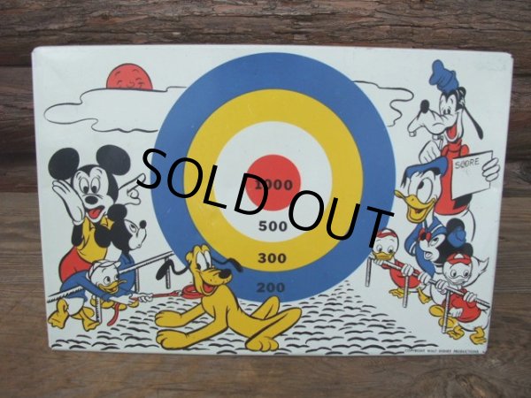 画像1: Vintage Disney MICKEY TIN BORD GAME (AC-480) (1)