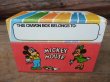 画像1: Vintage Disney CRAYON BOX TIN CAN (AC-479) (1)