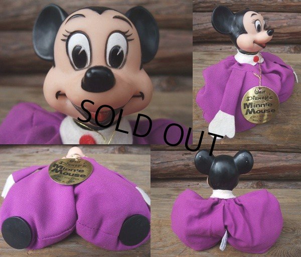 画像2: Vintage Disney MINNIE BEANS DOLL (AC-477) (2)