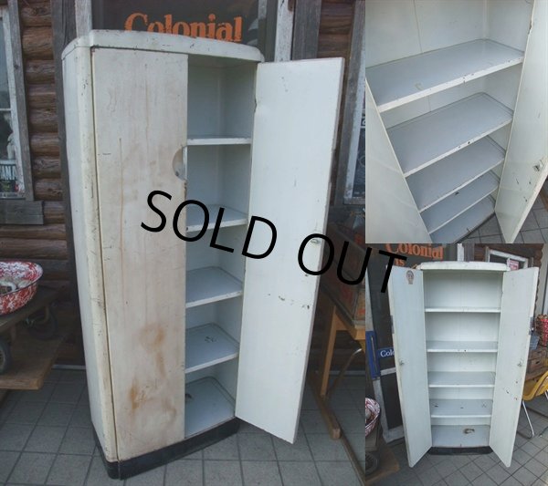 画像2: VINTAGE STEEL CABINET  (AC-563)  (2)