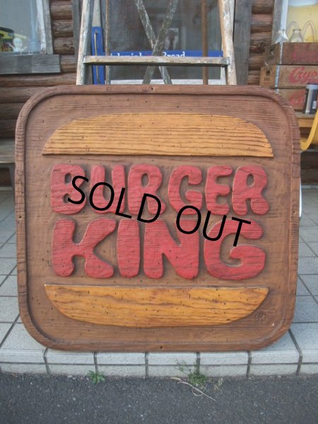 画像1: Vintage Burger King Huge Sign (AC-564)  (1)