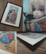 画像2: 60s Margaret Keane Vintage Big Eyes Art / little ones (AC595) (2)