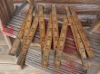 画像1: Vintage Wooden Folfing Ruler  (AC628) (1)