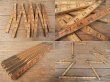 画像2: Vintage Wooden Folfing Ruler  (AC628) (2)
