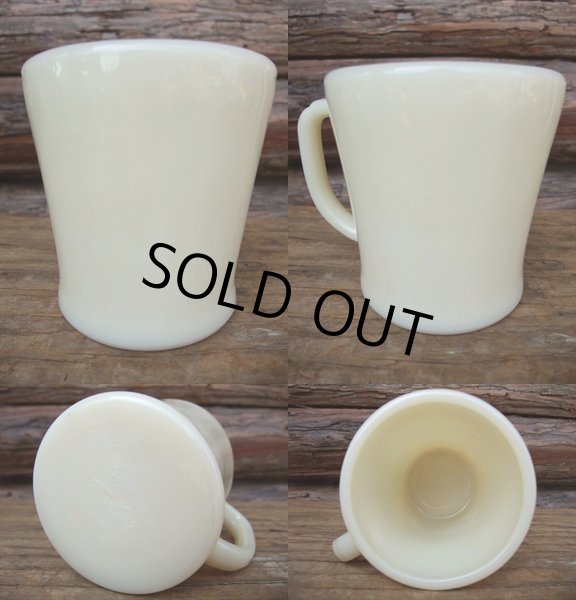 画像2: FireKing Ivory D Mug (AC-636)   (2)