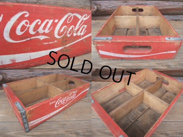 画像2: Vintage Coca Cola Wood Box (AC-657)  (2)