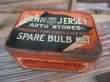 画像1: Vintage Tin Can P.J SPARE AUTO LAMPS (AC662) (1)