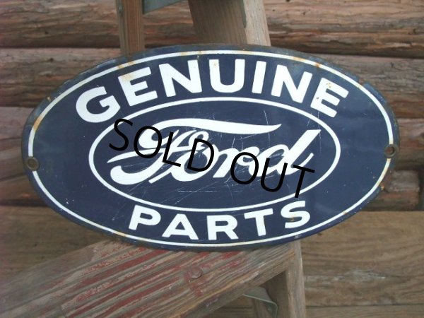 画像1: GENUINE Ford PARTS PORCELAIN SIGN (AC-661) (1)