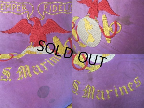 画像2: Vintage Souvenir Cushion / US Marine-B (AC-728)  (2)