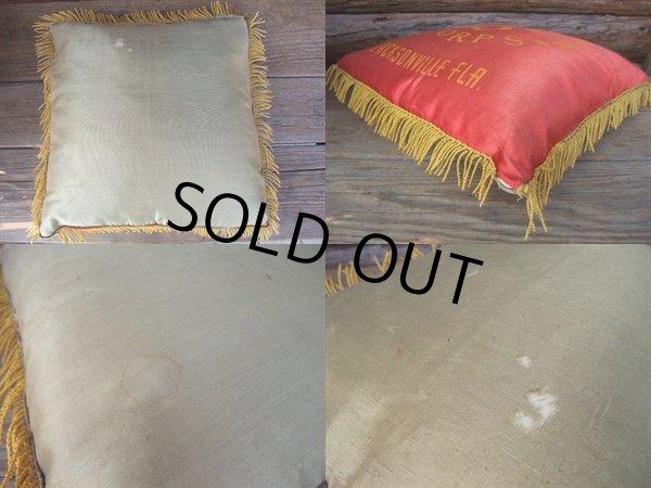 画像3: Vintage Souvenir Cushion / US Marine-A (AC-727)  (3)