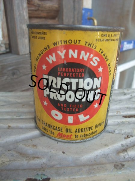 画像1: Vintage WYNN'S Can  Motor Gas/Oil  (AC-739) (1)