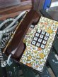 画像1: 70s Vintage Telephone / Flower (AC-825)  (1)