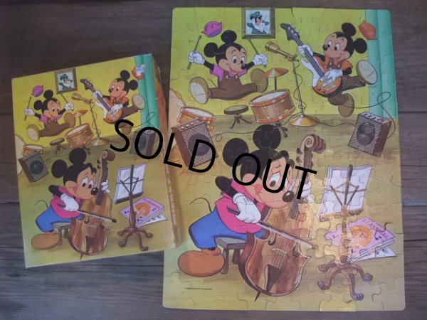 画像1: Vintage Disney Puzzle / MICKEY BAND (AC-831) (1)