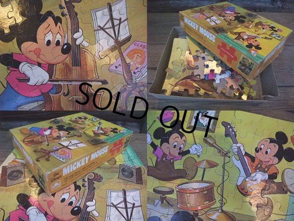 画像2: Vintage Disney Puzzle / MICKEY BAND (AC-831) (2)
