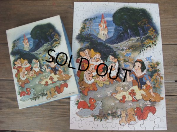 画像1: Vintage Disney Puzzle / SNOW WHITE (AC-830) (1)