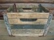 画像1: Vintage Wood Box Cumberland Milk Crates 12 BOTTLES (AC845) (1)