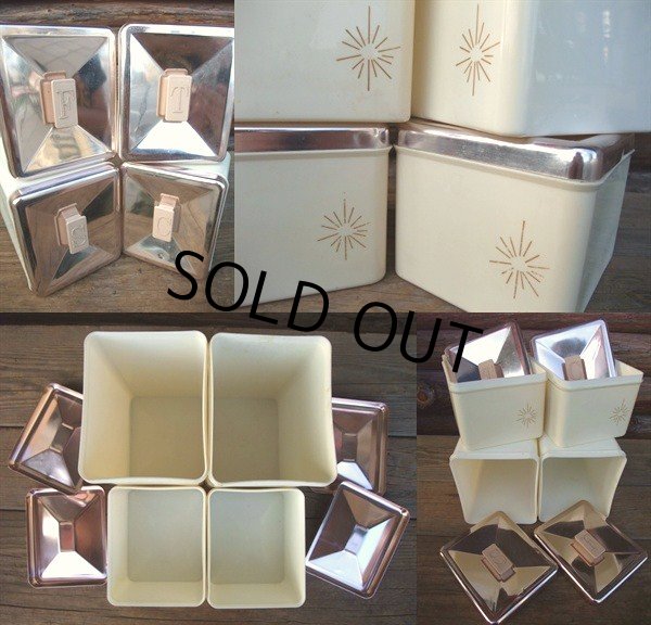 画像2: CANISTER 4PC SET - C  (AC-846) (2)