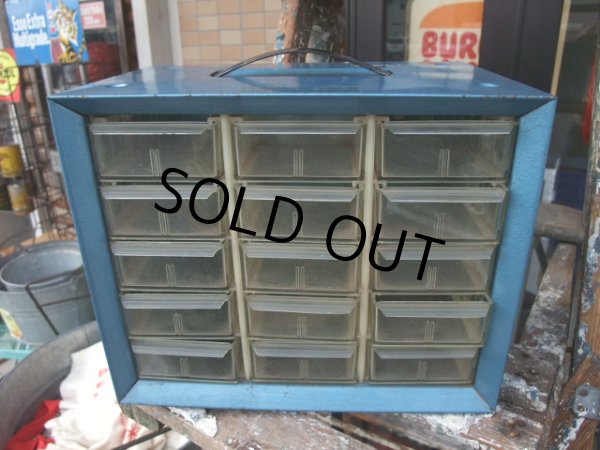 画像1: Vintage Parts Cabinet (AC-925)  (1)