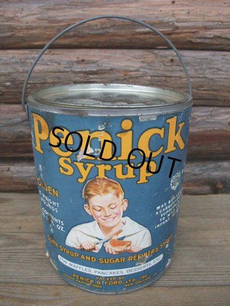 画像1: Vintage Penick Syrup Tin Can (AC930)  (1)