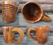 画像2: TIKI / Wood Mug (AC-938) (2)